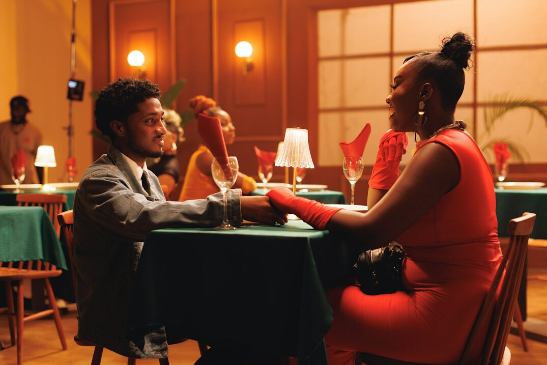Executives engaged in a structured discussion at a table